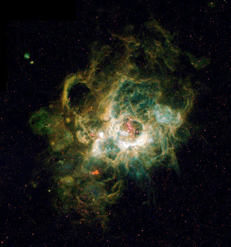 (Picture of a nebula)