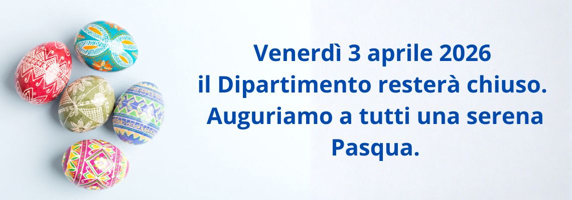 Chiusura Pasqua 2026
