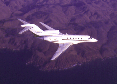 (Picture of a Citation airplane)