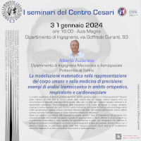 locandina seminario del Centro Cesari - 31 gennaio 2024