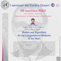 locandina seminario del Centro Cesari - 29 novembre 2023