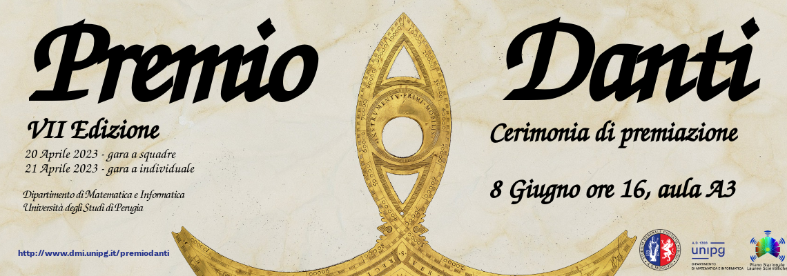 Premio Danti VII edizione - premiazione