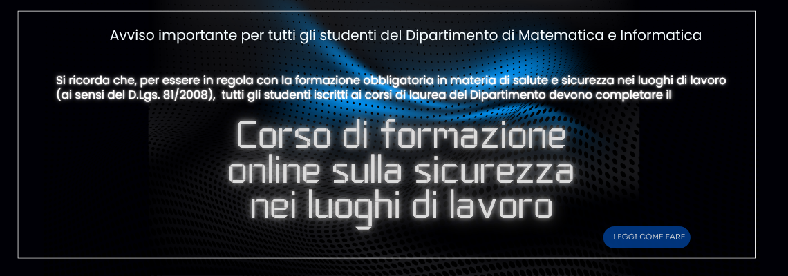 Corso sicurezza luoghi di lavoro