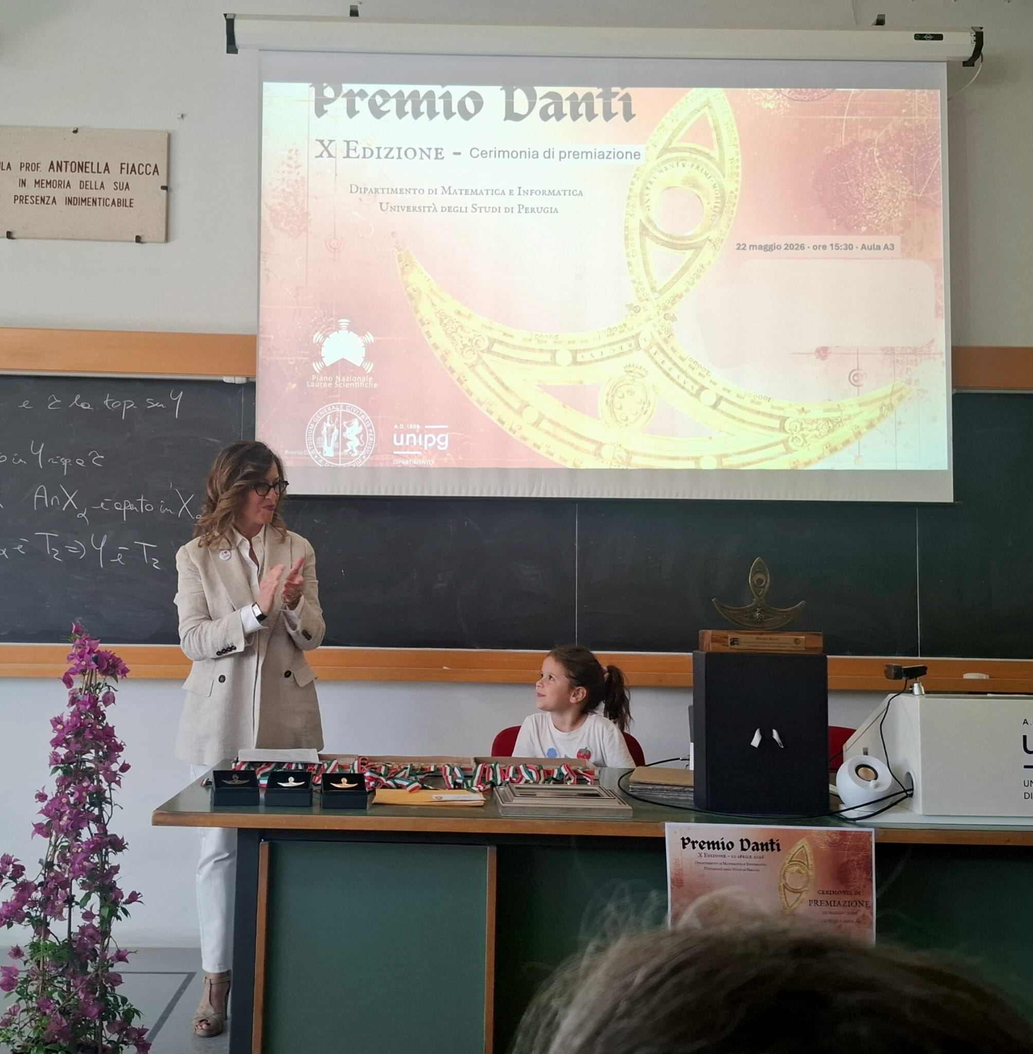 il presentatore